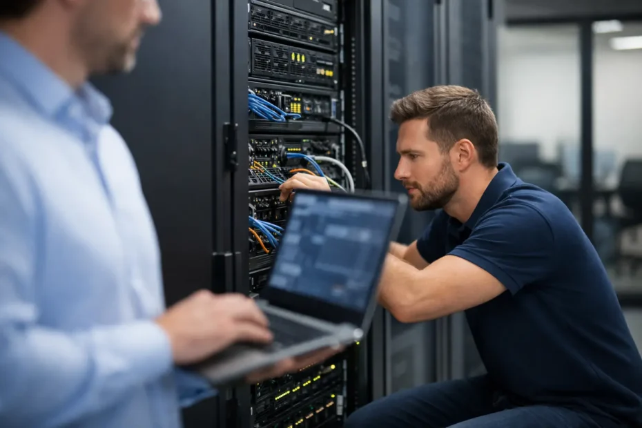 Assistenza server aziendale per evitare fermi