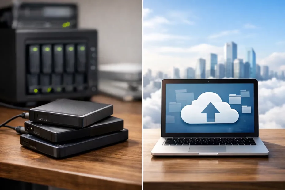 Backup locale vs cloud aziendale: cosa scegliere