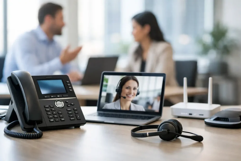 Telefonia VoIP aziendale per PMI operative